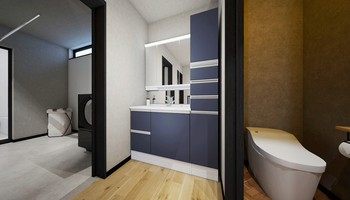 江原工務店の見学会のパース 03